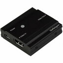 StarTech.com HDBOOST4K 4K対応HDMIリピーター(信号増幅器・イコライザー内蔵)HDMI延長器4K/60Hzで最大10m4K/30Hzで最大25m