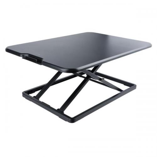StarTech.com LAPTOP-SIT-STAND 昇降デスク/卓上型/作業面670mmx470mm/耐荷重8kg/高さ調節可能/スタン..