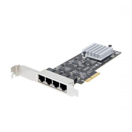 StarTech.com PR42GI-NETWORK-CARD ネットワークアダプターカード/PCI Express x4/4ポート/2.5G/マルチギガビットイーサネット/2.5GBASE-T &amp; NBASE-T