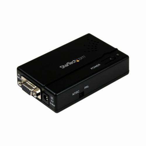 StarTech.com VGA2VID VGA-RCA/S-Video[q_EXLRo[^[/rfIfXP[[/ϊA_v^ p\Rer NTSC/PALI\