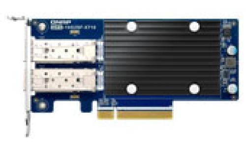 QNAP QXG-10G2SF-X7 2�ݡ��� 10GbE SFP+ LAN������ (QXG-10G2SF-X710��ñ��)