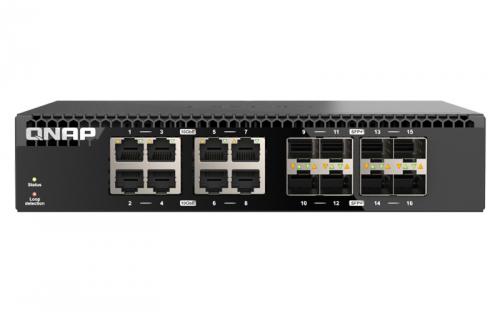 QNAP QSW-3216R8S8TF QSW-3216R-8S8T ޥ͡ɥå(8x10GbE SFP+ +8x10GbE)