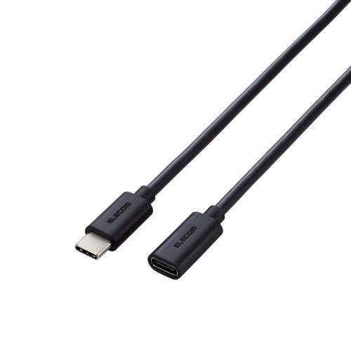 ELECOM MPA-ECC10BK USB2.0P[u/C-CX^Cv/USB Power DeliveryΉ/m[}/1.0m/ubN