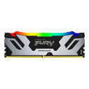 Kingston KF564C32RSA-24 24GB DDR5 6400MT/s CL32 DIMM FURY Renegade RGB Silver XMP