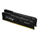 Kingston KF432C16BB1K2/32 32GB DDR4 3200MHz CL16 DIMM (Kit of 2) FURY Beast Black