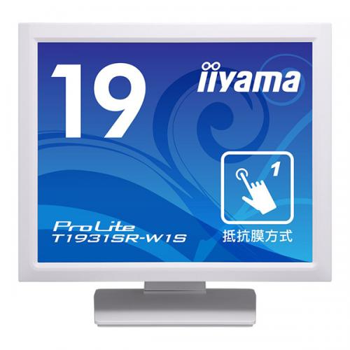 iiyama T1931SR-W1S åѥͥվǥץ쥤 19 / 1280x1024 / D-subHDMIDisplayPort / ۥ磻 / ԡ / SXGA / IPS / ɿũ / 