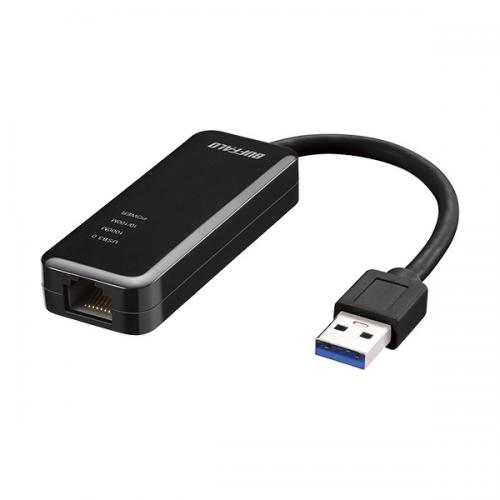 BUFFALO LUA5-U3-AGTE-BK Gigaб Type-A USB3.2(Gen1)LANץ ֥å