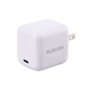 ELECOM MPA-ACCP8565WH AC充電器/スマホ・タブレット用/USB Power Delivery/65W/USB-C1ポート/ホワイト