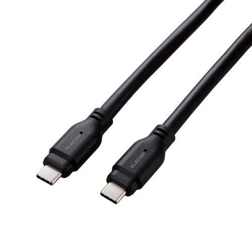 ELECOM MPA-CC1G15BK USB Type-C to USB Type-CP[u/USB10Gbps/100WΉ/X^_[h/1.5m/ubN