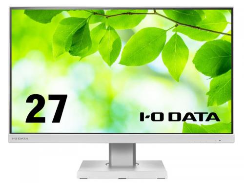 楽天ISダイレクト楽天市場店I-O DATA LCD-C271DW-F ワイド液晶ディスプレイ 27型/1920×1080/HDMI、DisplayPort、USB Type-C/ホワイト/スピーカー：あり/見やすい位置に簡単に調節可能！/「5年保証」/フリースタイルスタンド