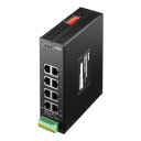 サンワサプライ LAN-GIGAPOEFA84 産業用ギガビット対応PoEスイッチングハブ(IEEE802.3bt/8ポート)(2)