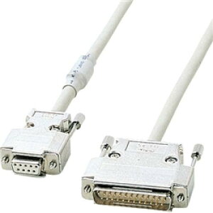 サンワサプライ KRS-3110FN RS-232Cケーブル(モデム・TA用・10m)