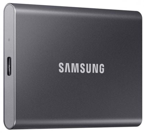 SAMSUNG MU-PC1T0T-IT/A [2024年モデル] Portable SSD T7 [グレー] 1TB