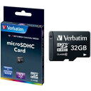 Verbatim MHCN32GJVZ1 microSDHCカード 32GB Class10 (SDアダプター無し)