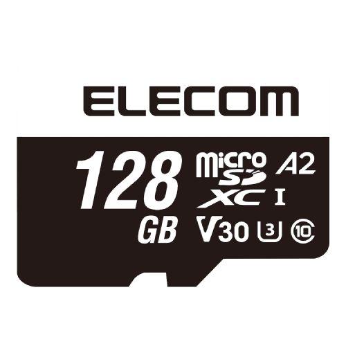 ELECOM MF-MS128GU13A2R MicroSDXCカード/データ復旧サービス付/ビデオスピードクラス対応/UHS-I U3 V30/128GB ELECOM MF-MS128GU13A2R MicroSDXCカード/データ復旧サービス付/ビデオスピードクラス対応/UHS-I U3 V30/128GB