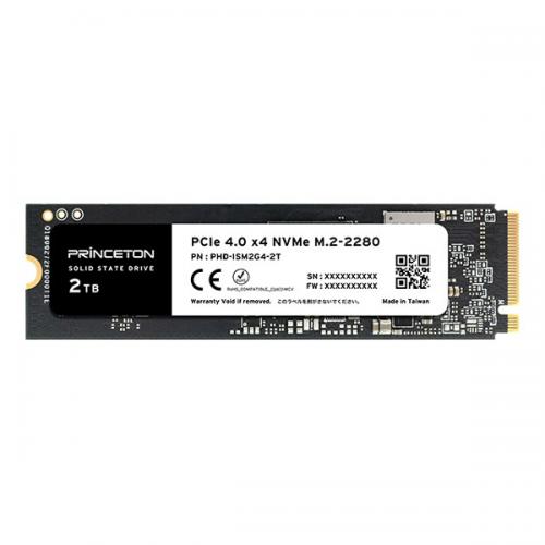 プリンストン PHD-ISM2G4-2T M.2 PCIe 4.0 x4 NVMe対応 内蔵型SSD （2TB）