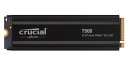 Crucial 0649528-943507 Crucial T500 M.2 NVMe接続 ヒートシンク付き SSD 4TB CT4000T500SSD5JP(2)