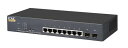 FXC NS2010VPEL-ES-ASB5 Lite Smart PoEスマートスイッチ 8ポートタイプ(10/100/1000MPoE×8、1GSFP×2)MAX.75W + 同製品SB5バンドル