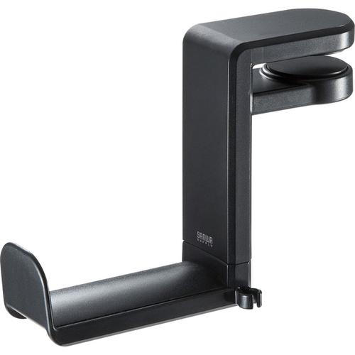 サンワサプライ PDA-STN18BK 回転式ヘッドホンフック（ブラック）