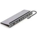 【法人様宛限定】Belkin INC004btSGY CONNECT USB-C 11-in-1 マルチポートドッキングステーション