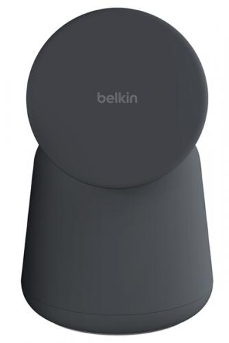 【法人様宛限定】Belkin WIZ020btH36 BoostCharge Pro MagSafe認証 2-in-1 ワイヤレス充電器 チャコール