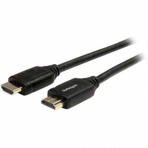 乐天商城 - StarTech.com HDMM2MP プレミアムハイスピードHDMIケーブル(イーサネット対応)4K/60Hz2mプレミアムHDMI認証ケーブルHDMI2.0対応30AWG