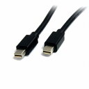 StarTech.com MDISP2M MiniDisplayPort1.2ケーブル2m4K/HBR2対応ミニディスプレイポートケーブルMiniDP(オス)-MiniDP(オス)