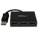 StarTech.com MSTDP123DP 3ポートMSTハブDisplayPort-3xDisplayPortマルチモニタースプリッタ4K対応ディスプレイポート(オス)-3ポートディスプレイポート(メス)Windowsのみ対応(2)