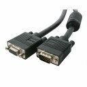 StarTech.com MXT101HQ3 91cm高解像度対応VGA延長ケーブルミニD-Sub15ピン(オス)-ミニD-Sub15ピン(メス)アナログRGB対応ディスプレイケーブル