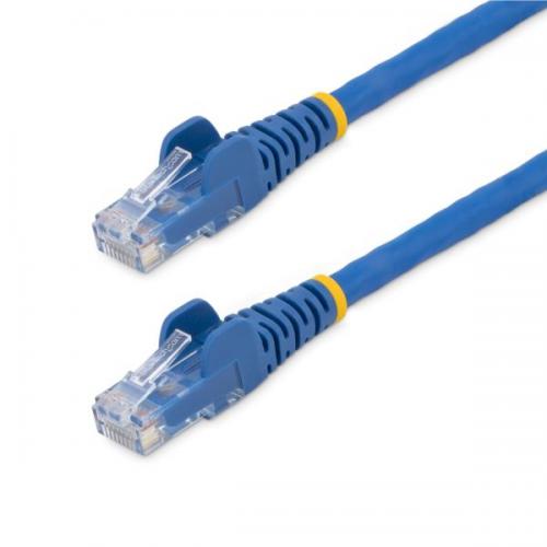 StarTech.com N6LPATCH5MBL カテゴリー6LANケーブル-5m/ブルー/LSZH(低煙ゼロハロゲン)対応/650MHz10GbE/100WPoE/UTP/ツメ折れ防止RJ45コネクタ/ETL規格認定品/24AWG