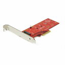 StarTech.com PEX4M2E1 M.2SSD-PCIex4変換アダプタM.2NGFFSSD(NVMeまたはAHCI)アダプターカード(2)