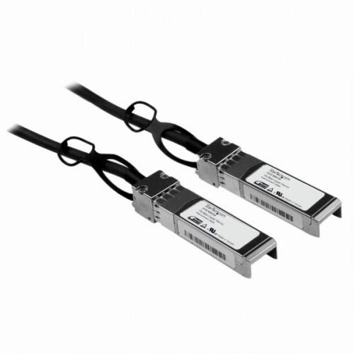 StarTech.com SFPCMM1M SFP+パッシブDACTwinaxケーブル1mCisco製SFP-H10GB-CU1M互換10ギガビットイーサネット/10GbE