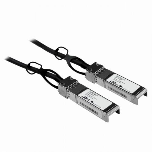 StarTech.com SFPCMM5M SFP+パッシブDACTwinaxケーブル5mCisco製SFP-H10GB-CU5M互換10ギガビットイーサネット/10GbE