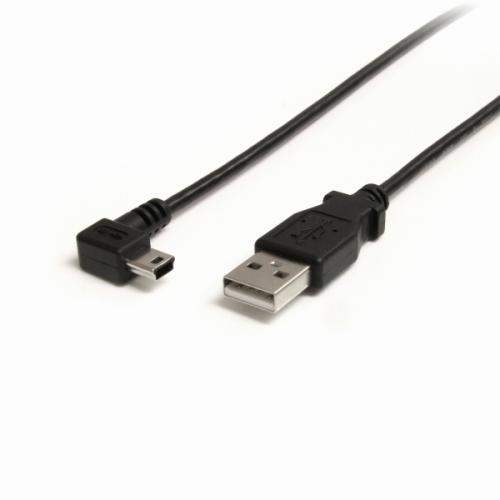 StarTech.com USB2HABM6RA 1.8m�ߥ�USB�Ѵ������֥�miniUSB������L�������֥�USBAü�ҥ���-USBmini-Bü�ҥ���