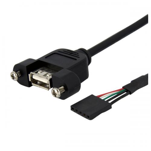 StarTech.com USBPNLAFHD3 91cmUSB2.0パネルマ�