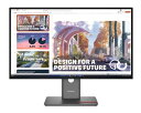 レノボ 64B3GAR2JP ThinkVision P27QD-40 (27型ワイド液晶ディスプレイ/2560×1440/DP、HDMI、USB Type-C/ブラック/スピーカー:なし/3年間フル保証/広視野角IPSパネル採用)