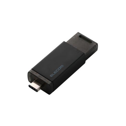 ELECOM ESD-ESK0250GBK ���դ�SSD/USB10Gbps�б�/�Υå���/��ư����å���/���ͥ����ݸ�/Type-C/250GB/�֥�å�