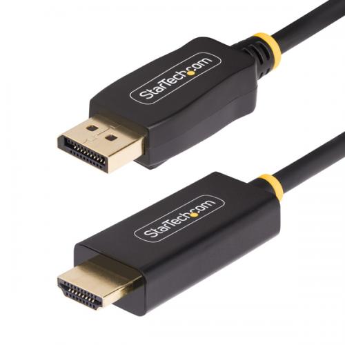 StarTech.com 10F-DP-HDMI-4K60-HDR DisplayPort 1.4 - HDMI 2.0b変換ケーブル/3m/4K60Hz/アクティブ/..