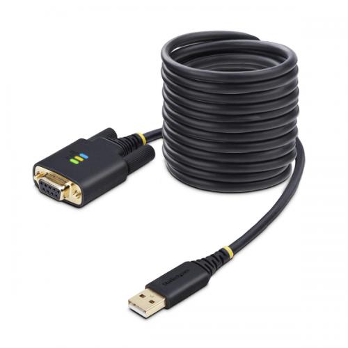 StarTech.com 1P10FFCN-USB-SERIAL USB - RS232Cシリアル変換ケーブル/クロス/USB 2.0/3m/1ポート/ESD/シリアルコンバーター