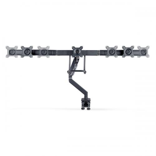StarTech.com 3M1A3SG-MONITOR-ARM モニターアーム/Cクランプ グロメット固定/3画面/最大27インチ/耐荷..
