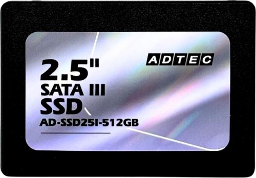 ADTEC AD-SSD25I-512G 3D NAND SSD 2.5inch SATA AD-SSD25I 512GB