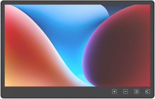 GeChic T151B モバイルモニター 15.6型/1920×1080/10点マルチタッチ/HDMI、USB Type-C/ブラック/スピーカー：なし