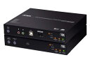 ATEN CE990 DisplayPort/HDMI 光ファイバーKVMエクステンダー(4K60p @ 10km)