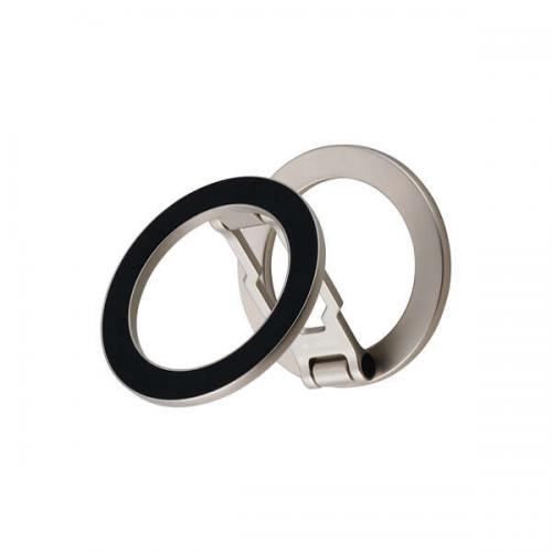 ELECOM P-DSCMPWM01GD スマホスタンド/薄型/MagSafe対応/両面マグネット/シャンパンゴールド