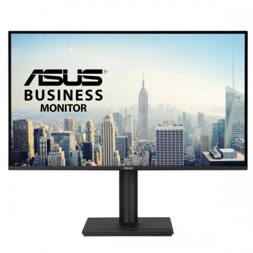 【法人様宛限定】ASUS VA27AQSEY 27型ワイド液晶ディスプレイ/2560×1440/DisplayPort、HDMI、アナログRGB/ブラック/スピーカー/高さ調整、回転機能/VESA/「5年保証」広視野角IPSパネル採用