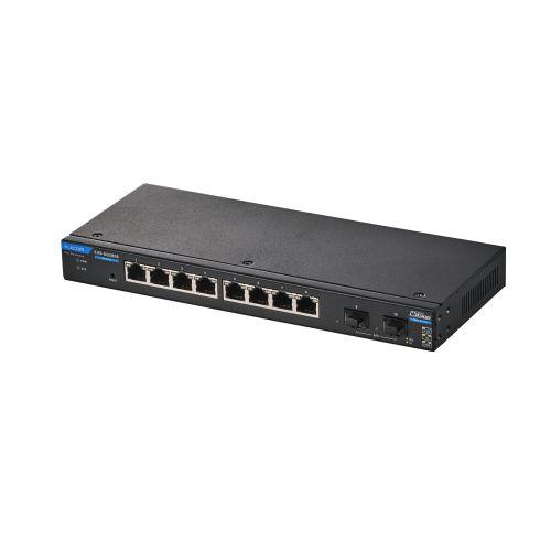 型番:EHB-SQ2B08JANコード:4549550352116■全ダウンリンクポートが2.5Gに対応。従来のCat5eのLANケーブルをそのまま使用しながら、2.5Gの通信が可能になります。 ■伝送速度:2.5Gbps(2.5GBASE-T)、1000Mbps(1000BASE-T)、100Mbps(100BASE-TX) ■準拠規格:IEEE802.3bz、IEEE802.3ab、IEEE802.3u、IEEE802.3 ■スイッチング方式:ストア&amp;フォワード ■通信方式:フルデュプレックス、ハーフデュプレックス ■ポート数:8ポート ■Auto MDI/MDI-X:対応 ■コネクター形状:RJ-45×8、SFP×2(SFP+10G/1G対応) ■バッファメモリー:1.5Mbytes(各ポートに動的割り当て) ■MACアドレス登録数:16384件(全ポート合計) ■ループ検知・防止機能:ループ防止 ■電源仕様:ACアダプター ■入力電圧:AC100～240V±10% 50/60Hz ■消費電力:15.7W(最大) ■外形寸法:約W250×D104×H27mm(本体のみ) ■質量:約900g(本体のみ) ■筐体材質(カラー):メタル(ブラック) ■動作時環境条件:温度:0℃～50℃ 湿度:10%～90%(ただし結露なきこと) ■法令対応:EU RoHS指令準拠 ■適合規格:VCCI Class A ■パッケージ内容:本体1台、専用ACアダプター(約1.8m)1個、電源ケーブル抜け防止バンド1個、19インチラック取付金具2個、ゴム足4個、他 ■保証期間:3年間