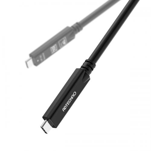Rakuten - ADTECHNO AUC2-010M DP Alt & 10G対応 光ファイバUSB-CCケーブル 10m