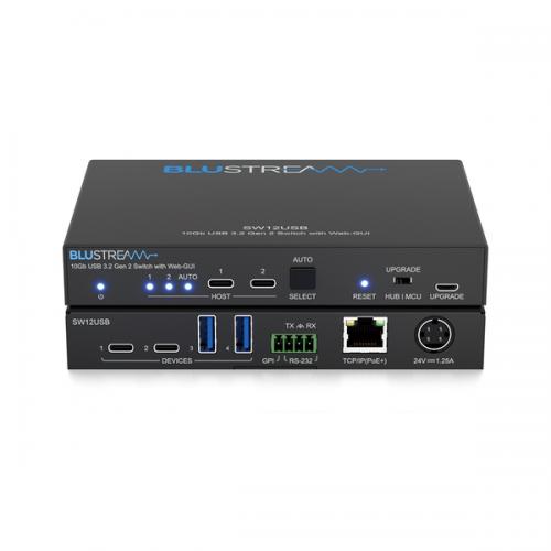 ADTECHNO SW12USB 10Gbps USB3.2 Gen2 スイッチ