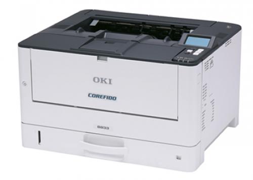 OKI(沖電気) B833DN 【7年間無償保証 メンテナンス品無償提供】A3モノクロLEDプリンター B833dn コンパクトながら高速印刷かつ低ランニングコストなハイパフォーマンスモデル COREFIDO EX