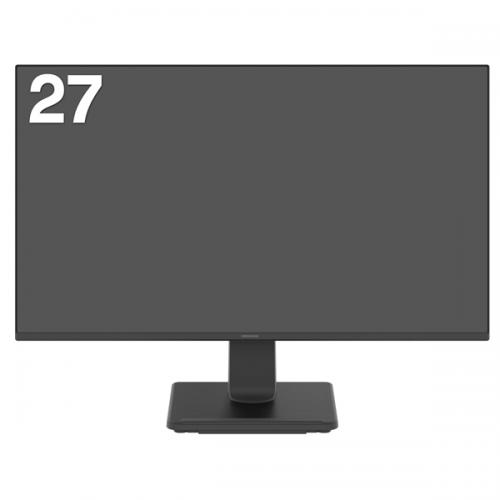 グリーンハウス GH-LCW27D-BK デリバリー保守付き27型ディスプレイ HDMI/DisplayPort/1920×1080/ブラック/5年保証/HFSパネル採用